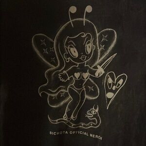 Karol G Black Cotton T-Shirt